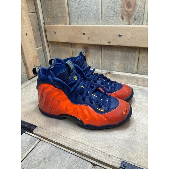 Nike Shoes Nike Foamposite Little Posite One Gs Rugged Orange Blue 6447947 Youth 35y Poshmark